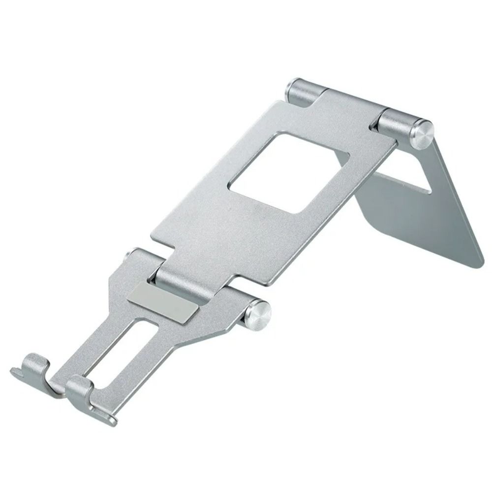 Aluminum Alloy Desktop Holder Stand Silicone Folding Stand Portable Mobile Phone Stand Desktop