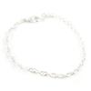 Altesse [H3005] - Silver 'Rope' Bracelet 18 Cm 3 Mm