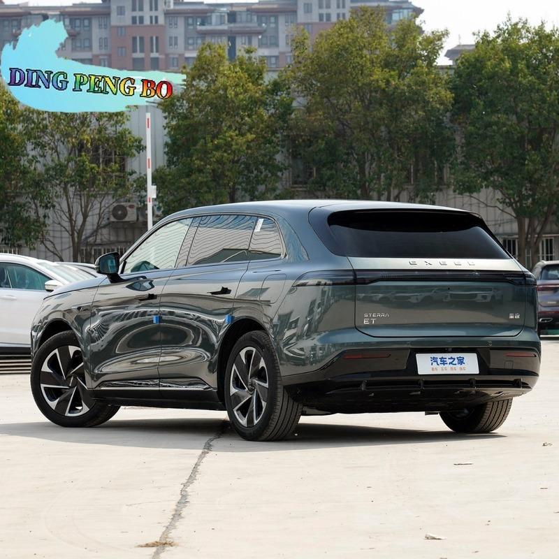 For EXEED Exlantix ET Black Mud Flaps ABS Plastic 4Pcs Mudguards, Anti - Mud & Splash, Easy tall Car Accessories