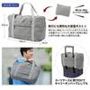 Phiten Складная дорожная сумка Boston Metax Серая