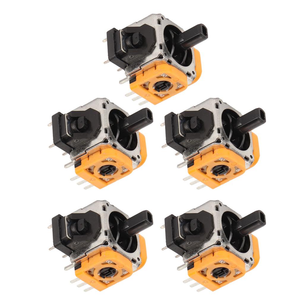 5Pcs Analog 3D Joysticks for PS5 Controller 3D Analog Joystick Replacement Part Repair Kit
