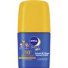 Немецкий детский солнцезащитный ролик Nivea Protection & Care SPF50+, 50 мл