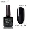 10ml Matte Top Gel Nail Polish Matt Top Coat Top Gel Primer Base Nail Art Manicure Matt Transparent Varnishes Soak Off