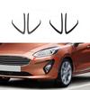 Комплект решеток вентиляционных отверстий для Ford Fiesta MK8 2018-2020 Передний спойлер «Ветровой нож» Боковой сплиттер 2019 Автомобильные аксессуары