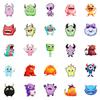 50 Cute Little Monsters Do Not Repeat Original Waterproof Stickers Children'S Reward Stickers