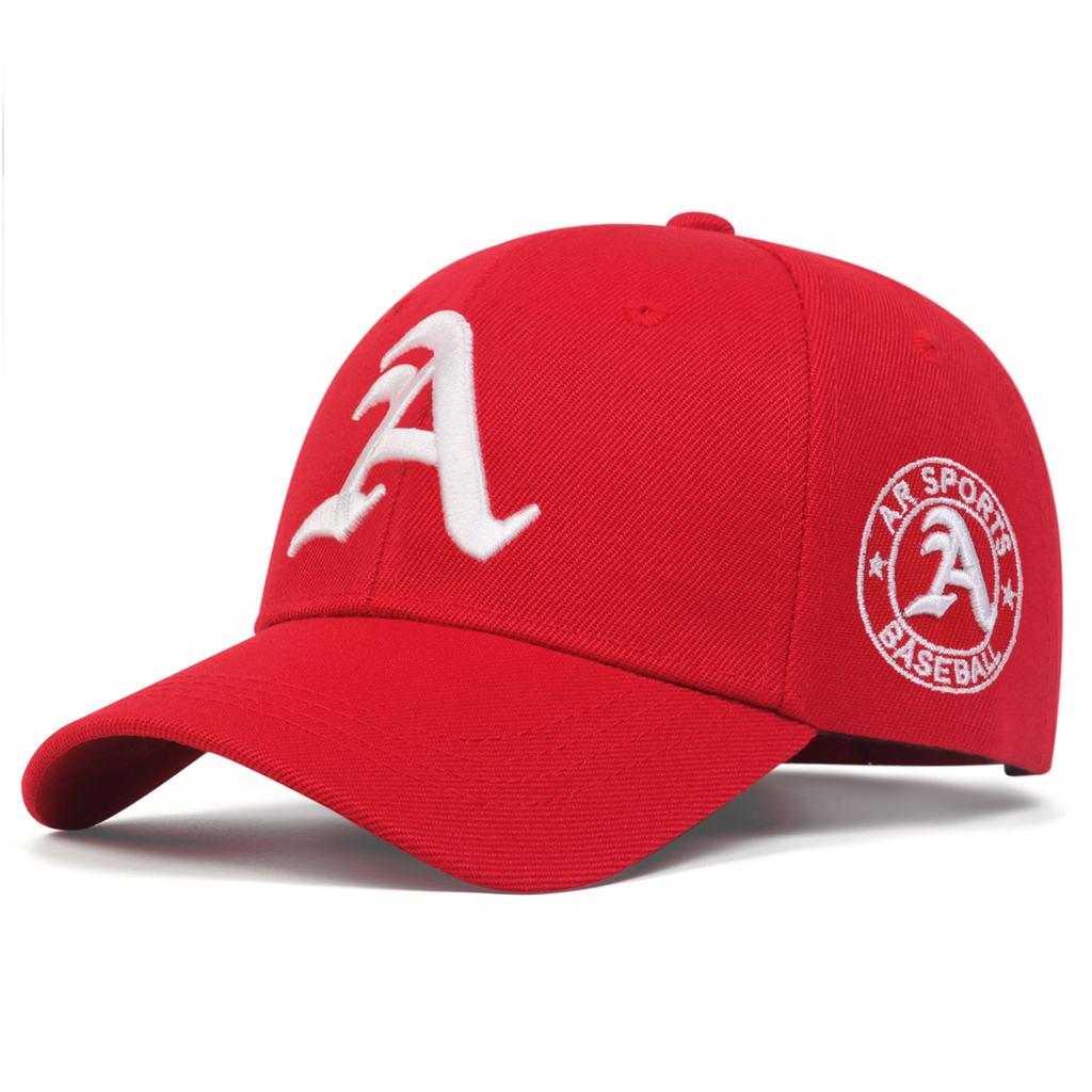 Унисекс Готическая вышивка буквы A Регулируемая бейсболка в стиле хип-хоп Весенне-осенние шляпы для отдыха на открытом воздухе Дорожные аксессуары для женщин и мужчин