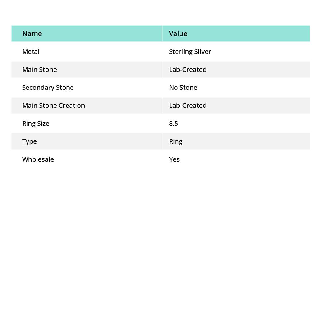 Ruby Fuchsite Lab-Created Handmade 925 Sterling Silver Ring Size 8.5 B3y00