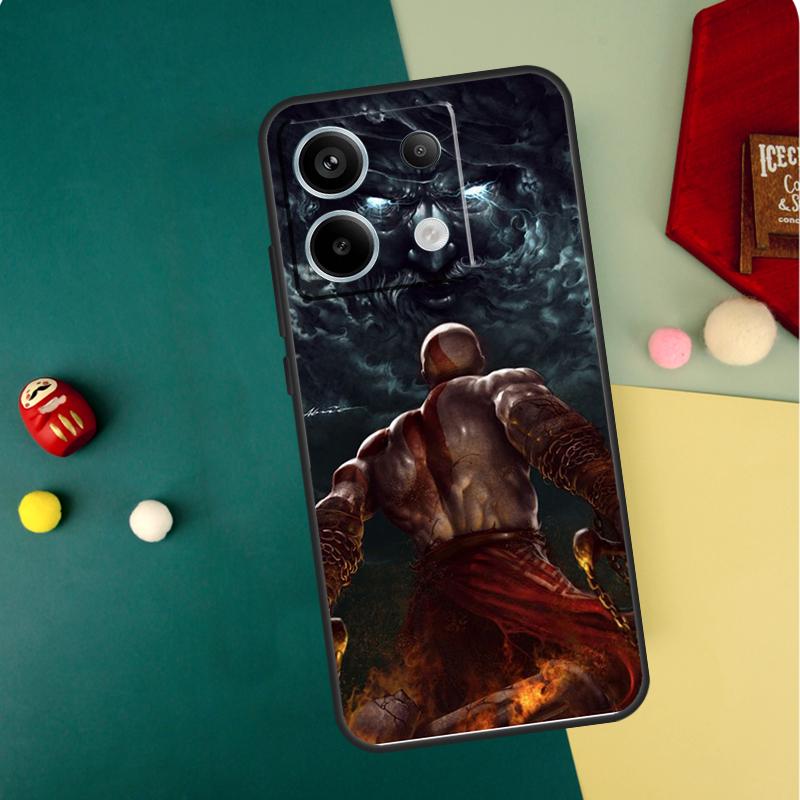 Чехол God Of War для Xiaomi Redmi Note 13 14 12 11 10 15 Pro Plus Redmi 13 15 14C 13C 15C 10C 12C Funda