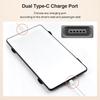 Car Sun Visor Vanity Mirror With Protective Cover, Rechargeable LED Visor Mirror With 3 Light Modes Touch Control, Universal Sun Visor Makeup Mirrors