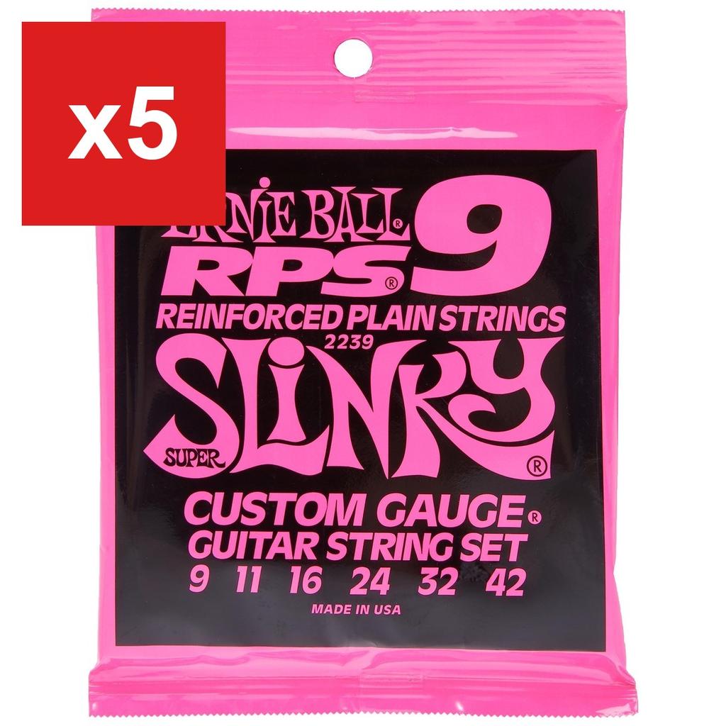 Electric Guitar Strings Ernie Ball 2239 (09-42) RPS Super Slinky