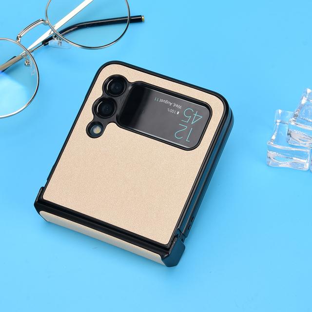 Drop Protection Slim Matte Folding Case For Samsung Galaxy Z Flip 3 5g Flip4 Flip 4 Flip3 Non -Fingerprint Slim Phone Bag Cases