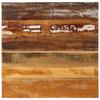 Square Reclaimed Wood Tabletop - VIDAXL - 70x70 Cm - Lacquered Finish