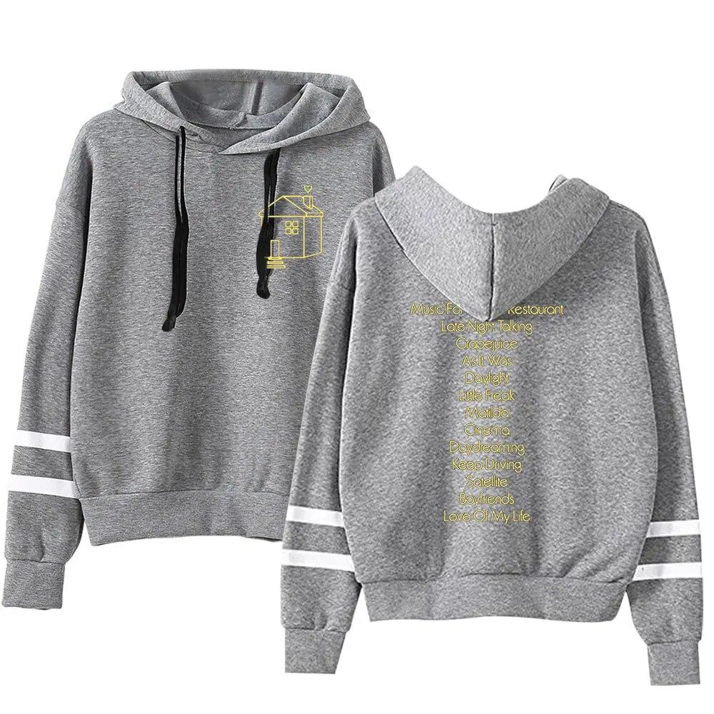 Love On Tour House Треклист Pepper Merch Толстовка с капюшоном унисекс/женский пуловер в стиле хип-хоп с капюшоном и длинными рукавами, свитер унисекс