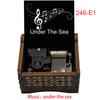 Little Beauty Fish Music Box music Under the sea Wind up Mechanism Cute Collection Antique Musicial Box Crafts 3