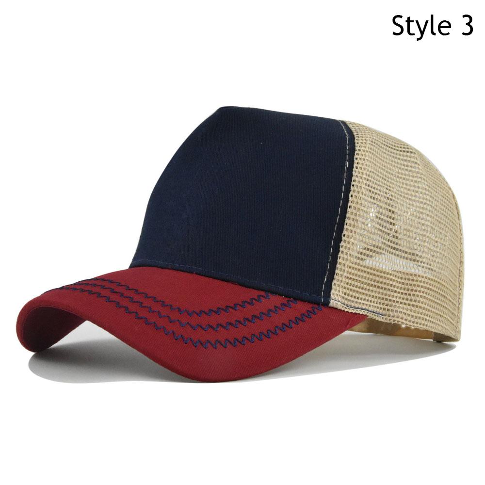 Unisex Sports Quick-Dry Mesh Baseball Cap Adjustable Snapback Dad Hats for Women Men Hip Hop Hat Sun Protection Baseball Cap