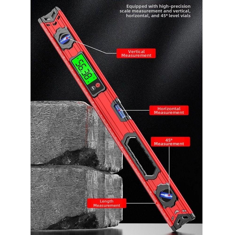High Precision Magnetic Digital Level 30-100cm Angle Finder Electronic Inclinometer Measuring