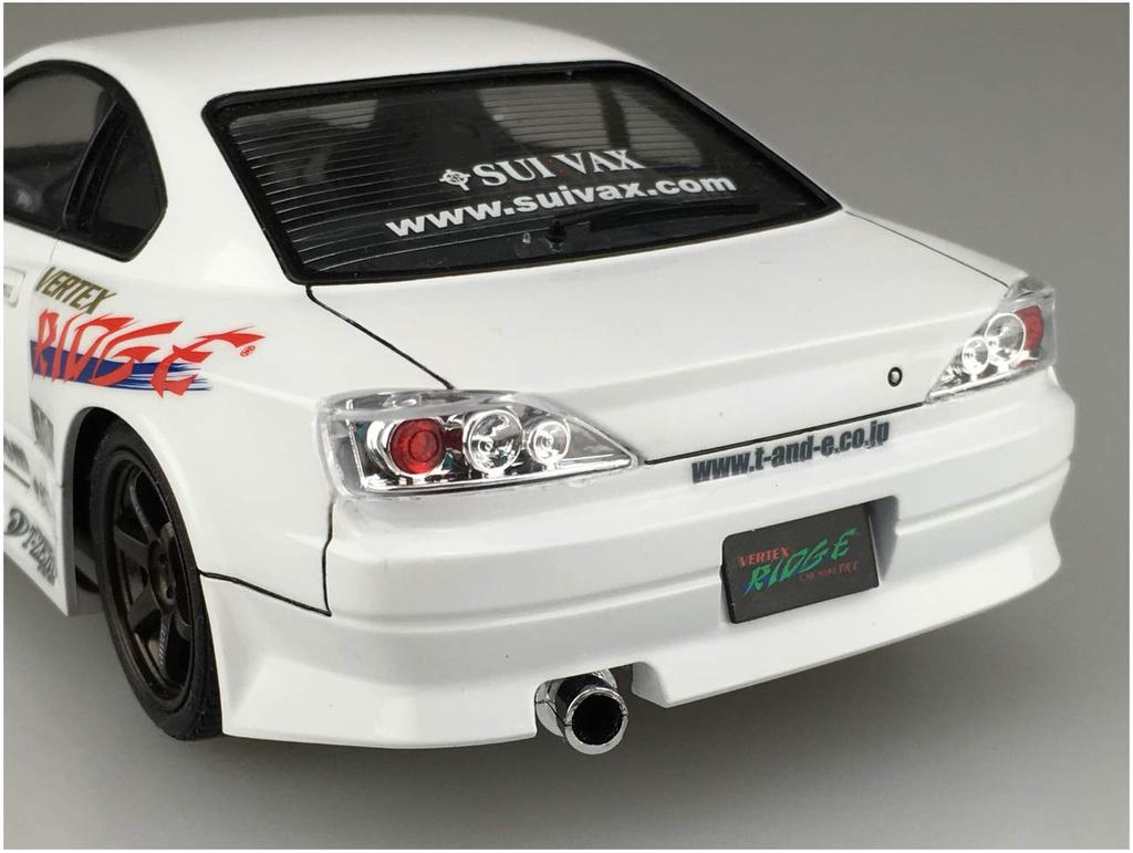 AOSHIMA Тюнингованная автомобильная серия Nissan VERTEX S15 Silvia 1999 Пластиковая модель 1/24 № 8