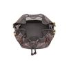 Fendi Mon Tresor Logo FF Pattern High-Tech Breathable Mesh And Leather Drawstring Bucket Bag Women Bags Brown 8BT298-A8HN-F12PK
