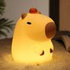 1 оранжевый ночник CAPYBARA, сенсорная лампа для спальни, прикроватная лампа для важных персон