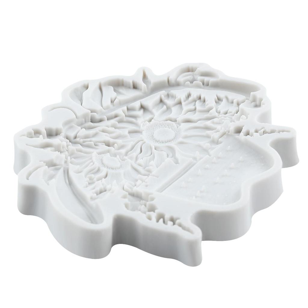 Sunflower Hat Silicone Mold Sunglasses Camera Fondant Molds Cake Decorating Tools Theme Cake Dessert Decorated Chocolate Candy Mold