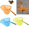 Steel Rod Extendable Insect Cage Butterfly Dragonfly Net Catch Tadpole Fish Bucket Bug Catching Net