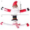 Cartoon Christmas Curtain Buckle Decorative Snowman Curtain Holder  Home Decor