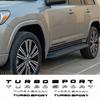 3 шт. Автомобильный значок-наклейка TURBO SPORT Для кузова двери багажника автомобиля Эмблема-наклейка Для Lexus FSPORT IS200 ES300h ct200h RX350 IS300h NX