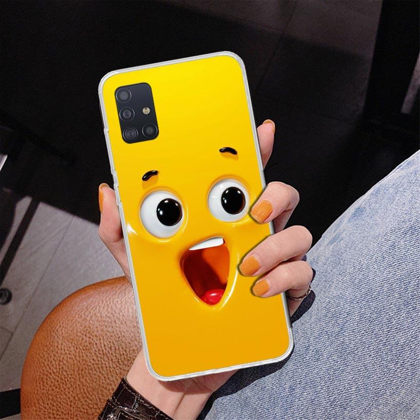 Забавный чехол для телефона Samsung Galaxy A52 A32 A22 A12 A51 A31 A50S A30S A20S A10S Note 20 Ultra 10 Plus S10 A72 A71 Galaxy A5