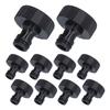10Pcs 15mm Thread Adapter Plastic Sealable Durable Hose Connector for Courtyard GardenG1 Female