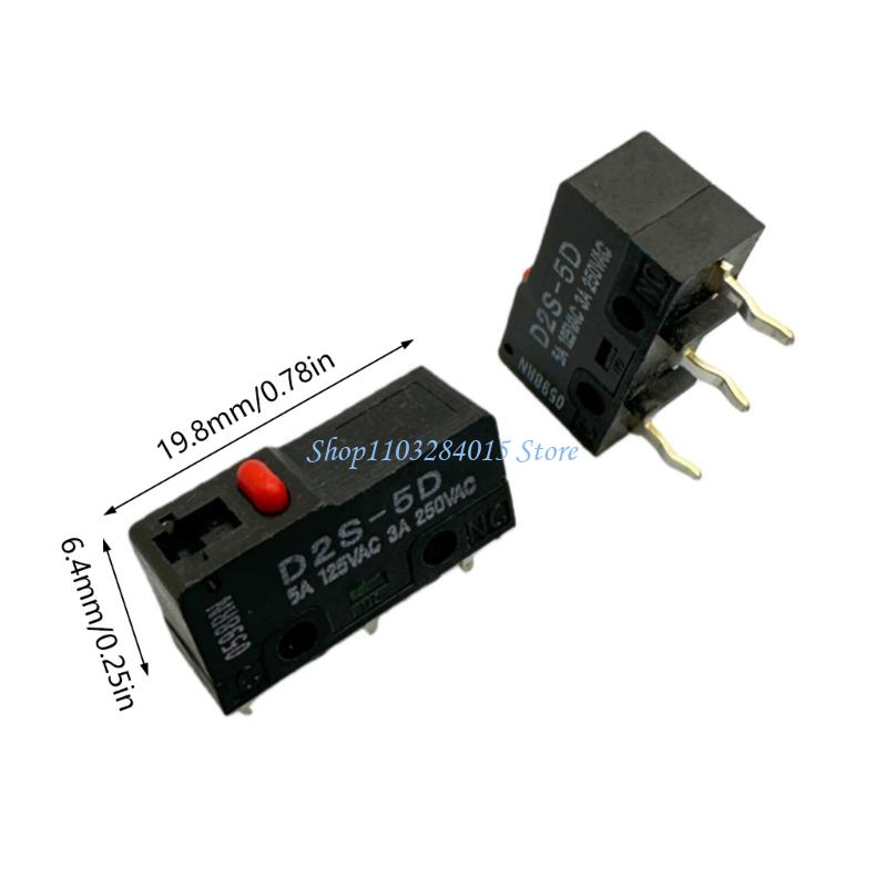 R6FF D2S-5D Small Switcher Straight Into 3 Pointed Feet 3A Limit Reset Light