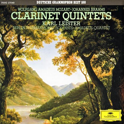 CD МОЦАРТ БРАМС Моцарт Брамс Квинтет для кларнета F00G27048 Deutsche Grammo 1989 Япония Классика Б/у