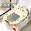 Thickened Backrest Toilet Seat Cover EVA Toilet Mat  Toilet Accessories