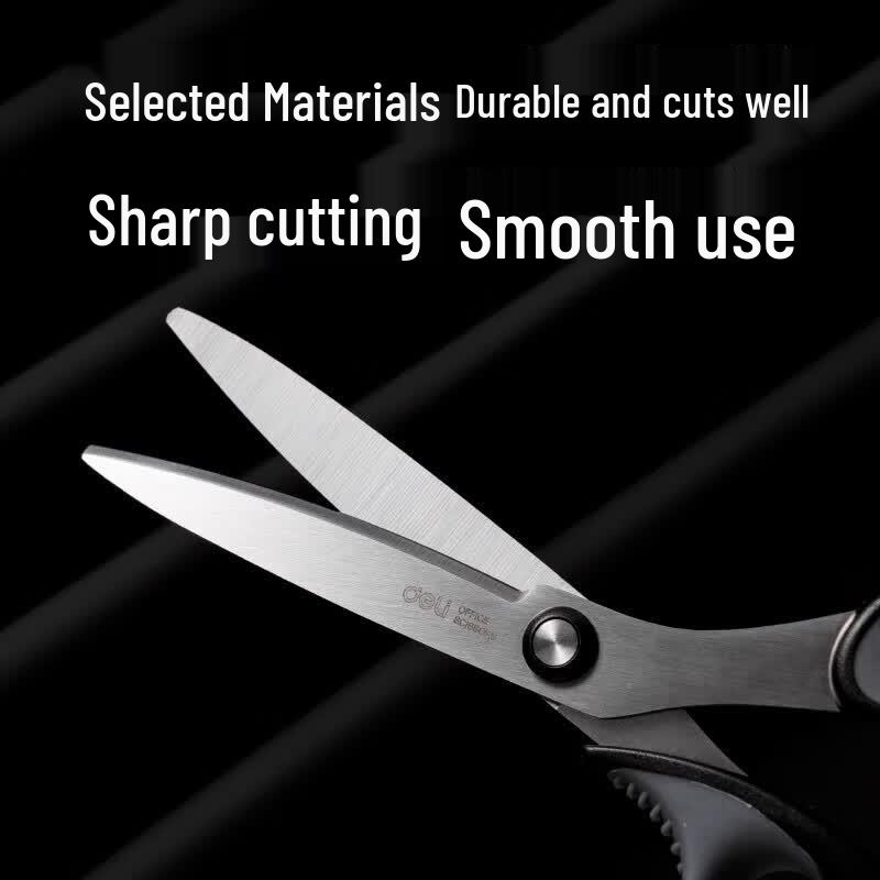 Deli 77760 Ergonomic Office Scissors