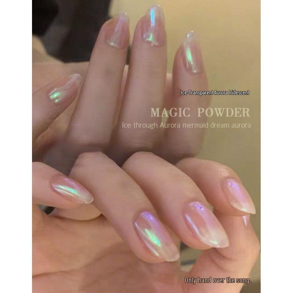 Набор для ногтей: Интернет-знаменитость Фея Аврора, Цвет русалки, Ракушечный перелив, Звездное небо и Аксессуары Фея Розовый.