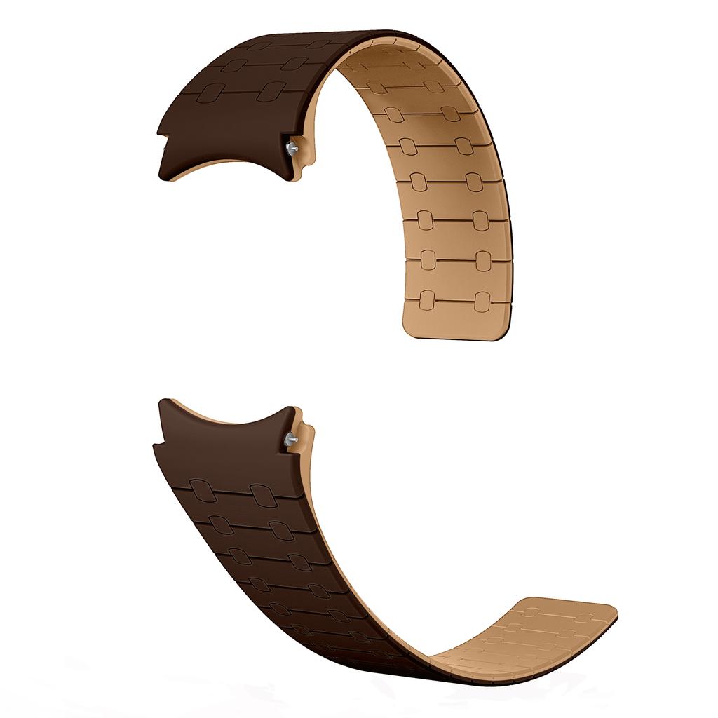 20mm Magnetic Watchband For Samsung Galaxy Watch 7 6 5 4 44mm 40mm Strap Sport Silicone Bracelet Galaxy Watch6 Classic 43mm 47mm 3