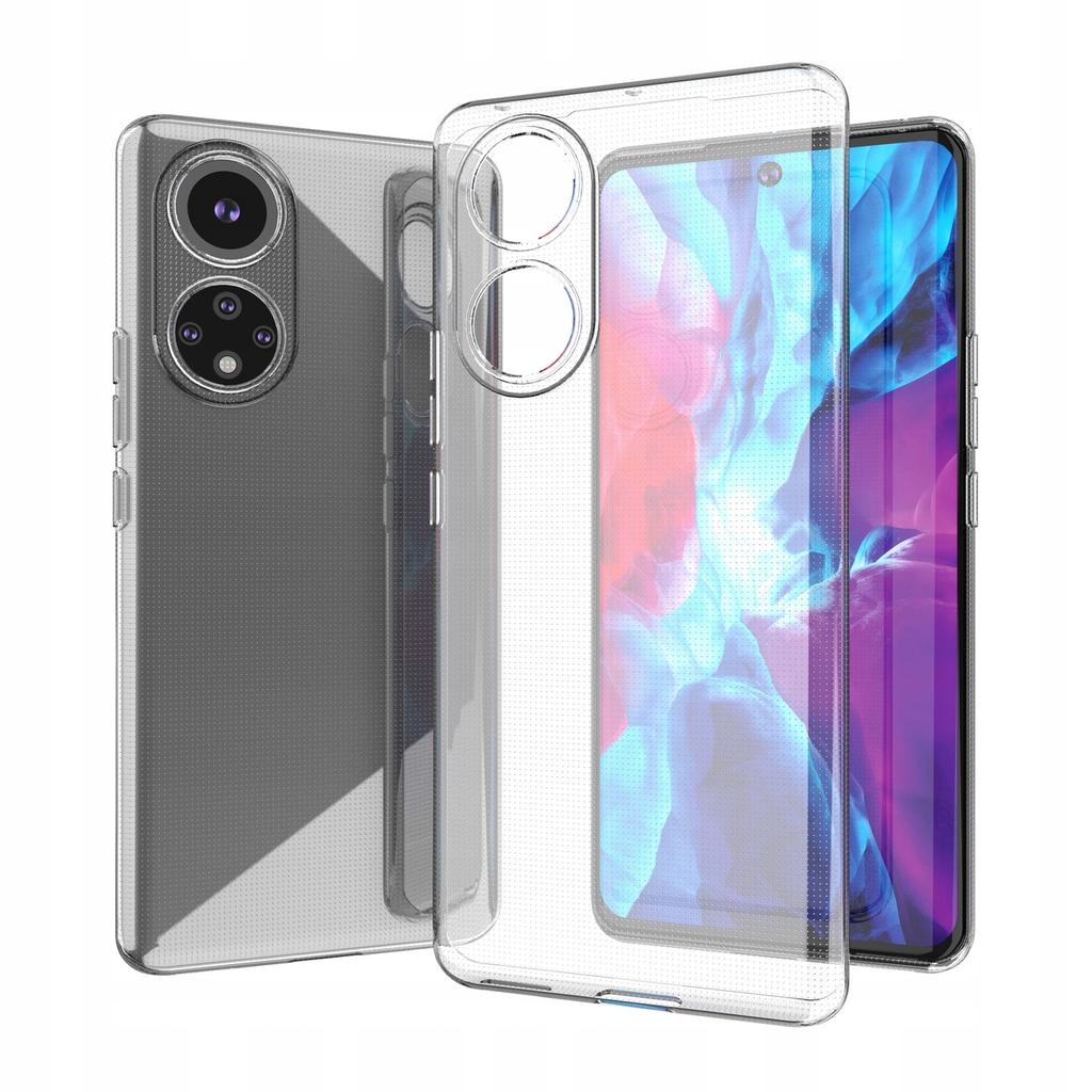Żelowy pokrowiec etui Ultra Clear 0.5mm Honor 50 SE przezroczysty