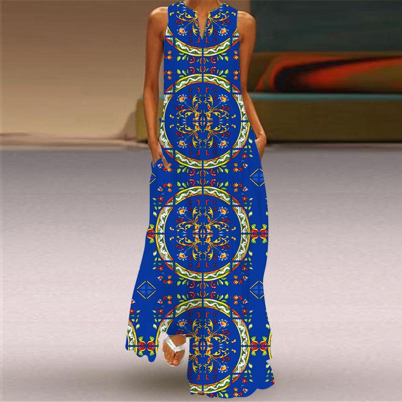 GMXIA Женская мода лето весна повседневные платья без рукавов с v-образным вырезом