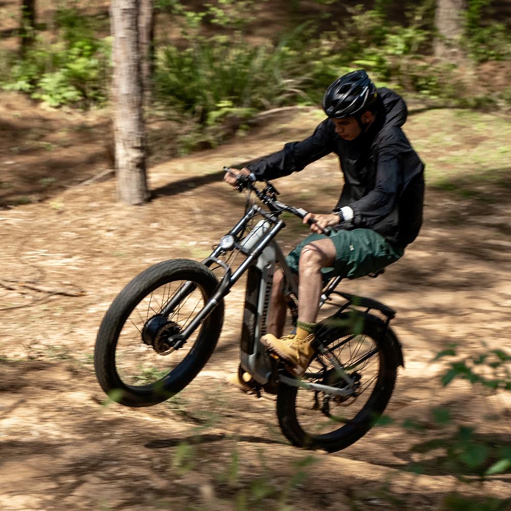 Shengmilo Электрический горный велосипед S600 26", 2000 Вт двойной двигатель, аккумулятор Samsung 840 Втч, гидравлические тормоза, 7-скоростная Shimano