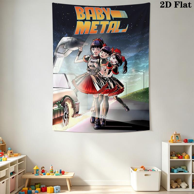 Baby Metal Pattern Home Decor Tapestry, Wall Hanging, Decorative RV Wall Cloth.DGT0925303