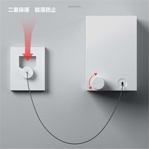 Homeme Indoor Clothes Drying Rope, 20kg Weight Capacity, Wall-Mounted, 4.2m Long, Flexible, Slow Recovery, Concealed Clothes Drying Rope, SUS304 Stain