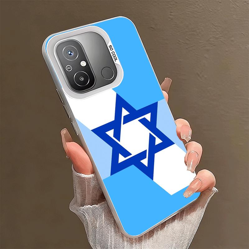 David Jewish Star Symbol Shockproof Phone Case for Xiaomi Poco X7 X6 X5 X3 Pro F7 Ultra M8 Redmi 15C 15 14C 13C 12C 10C 13 12 10