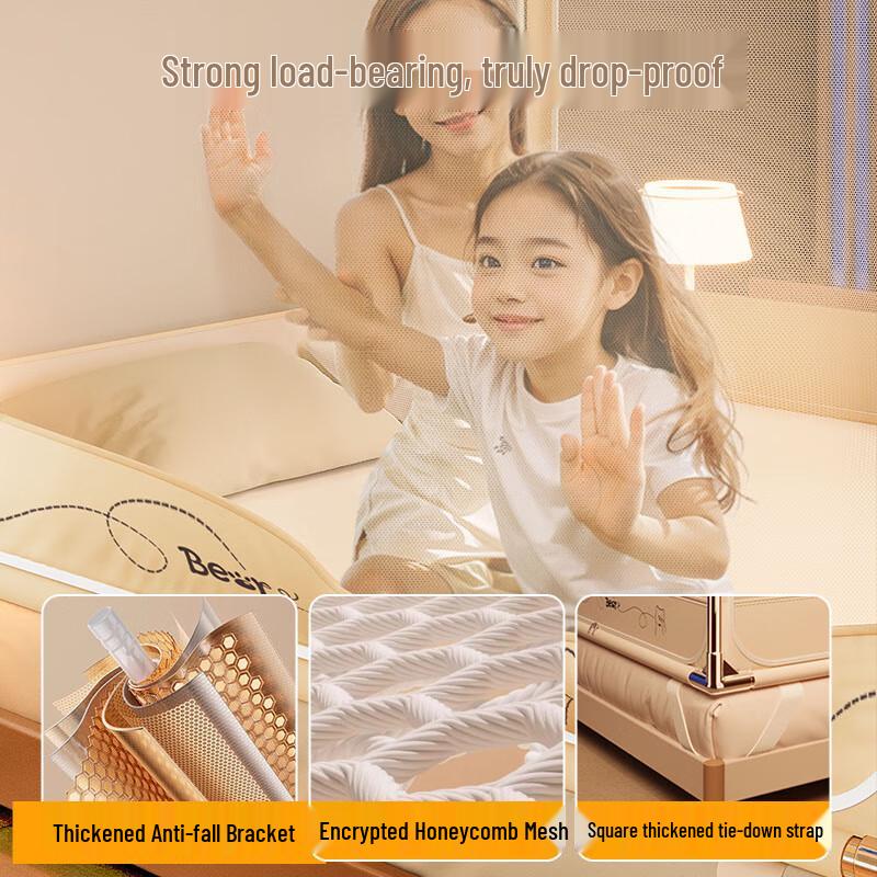 Lazy Unlimited Infant Anti-Fall 3-Door Mosquito Net Tent