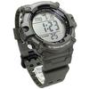CASIO Стандартные цифровые наручные часы AE-1500WHX-3AV Длинный ремешок Мужские Дешевые Chipukashi Военно-зеленый Зарубежная модель