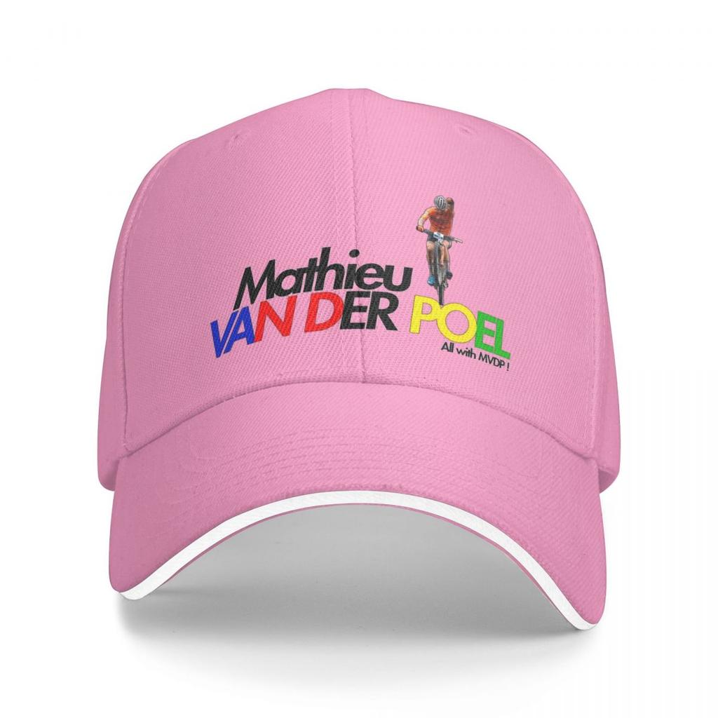 Mathieu Van Der Poel Все с MVDP Кепка для гольфа Аксессуары Стильная кепка от солнца Стиль унисекс Повседневные Все сезоны Путешествия