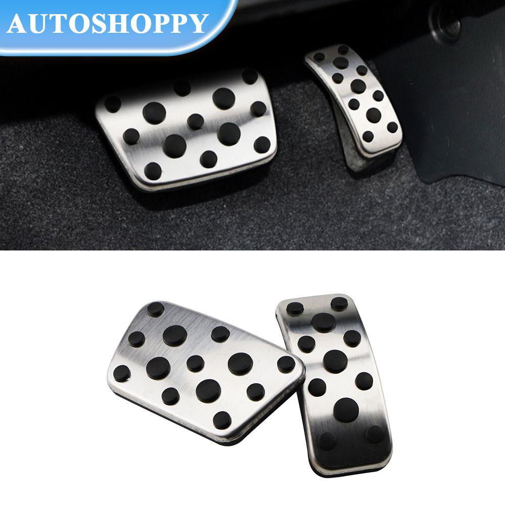 Автомобильные педали для Toyota CHR C-HR 2016-2022 AT, крышка педали газа, акселератора, тормозная подставка для ног, накладки