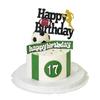 Футбольная вечеринка С днем рождения топпер для торта Дети Мальчики Футбол Спортивная тема Украшения для дня рождения