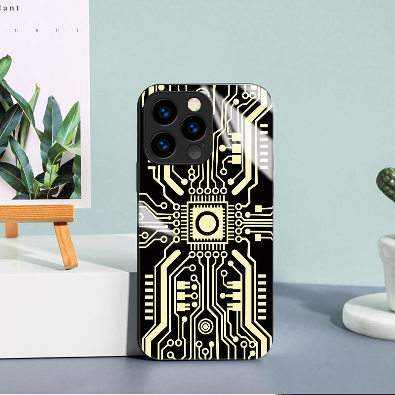 Закаленный стеклянный корпус с рисунком в виде треснувших стекол, защитный чехол, мягкий чехол из ТПУ для Xiaomi Redmi