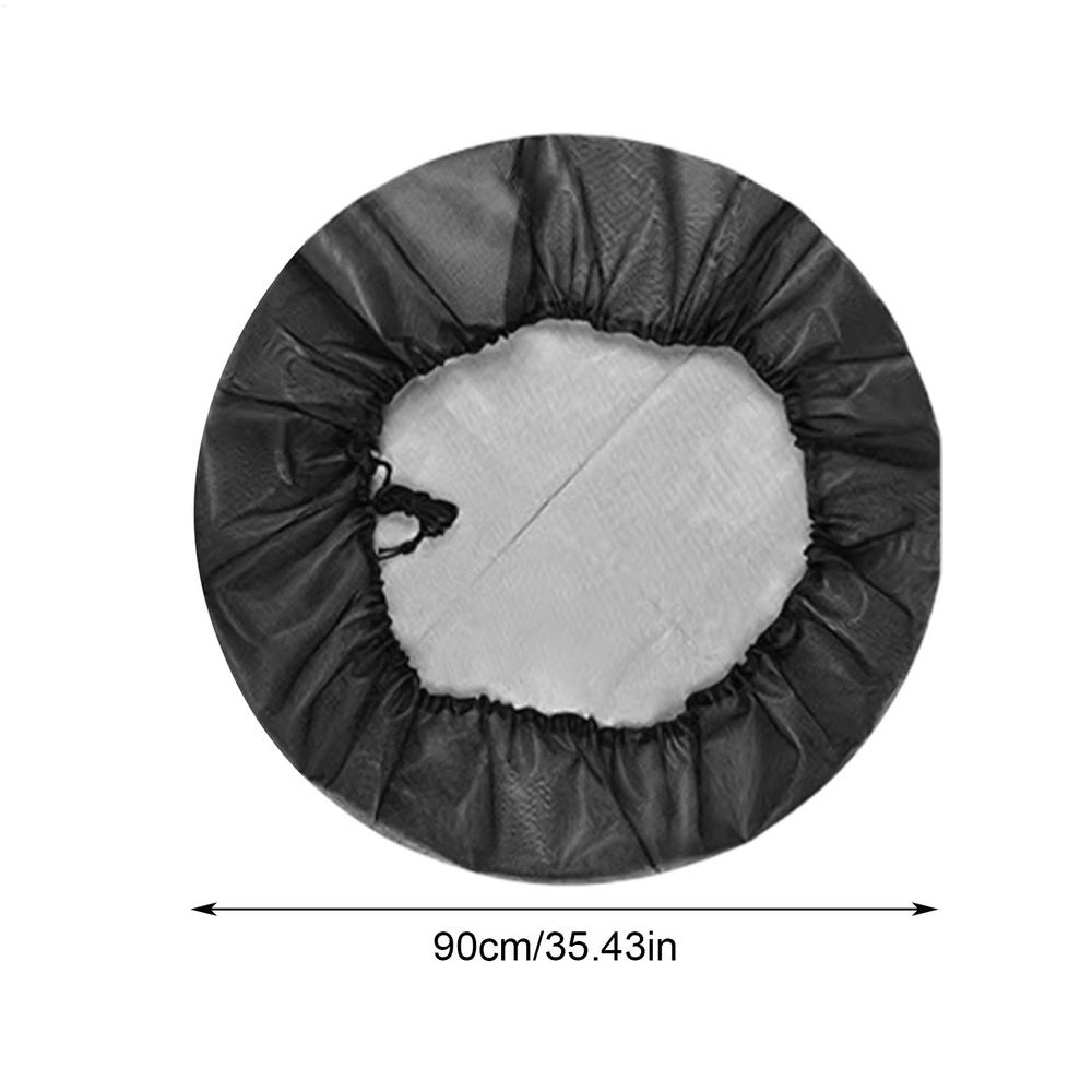 1 шт. 60/90/100 см Уличная сетчатая крышка-сетка для дождевых бочек, ведер для сбора воды, крышка для защиты резервуара для воды, садовые принадлежности