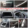 Аксессуары для Mazda CX-5 CX5 KE 2013 - 2016 Подъемник Стекла Воздуховод Кондиционера Ручка Фары Накладка на Панель Приборов
