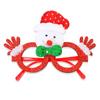 Рождественское украшение Санта Клаус Снеговик Очки Взрослый Ребенок Рождественский реквизит Вечеринка